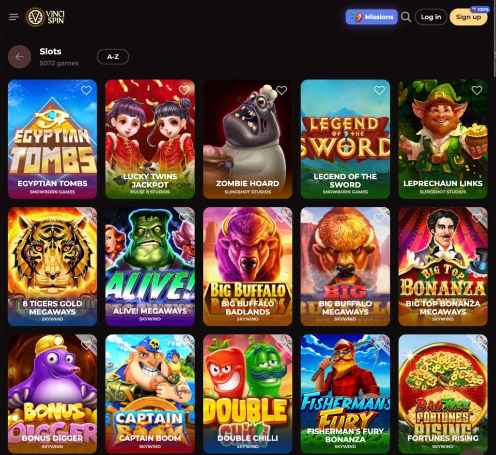 VinciSpin-casino-slots-variety-review VinciSpin-casino-slots-variety-review