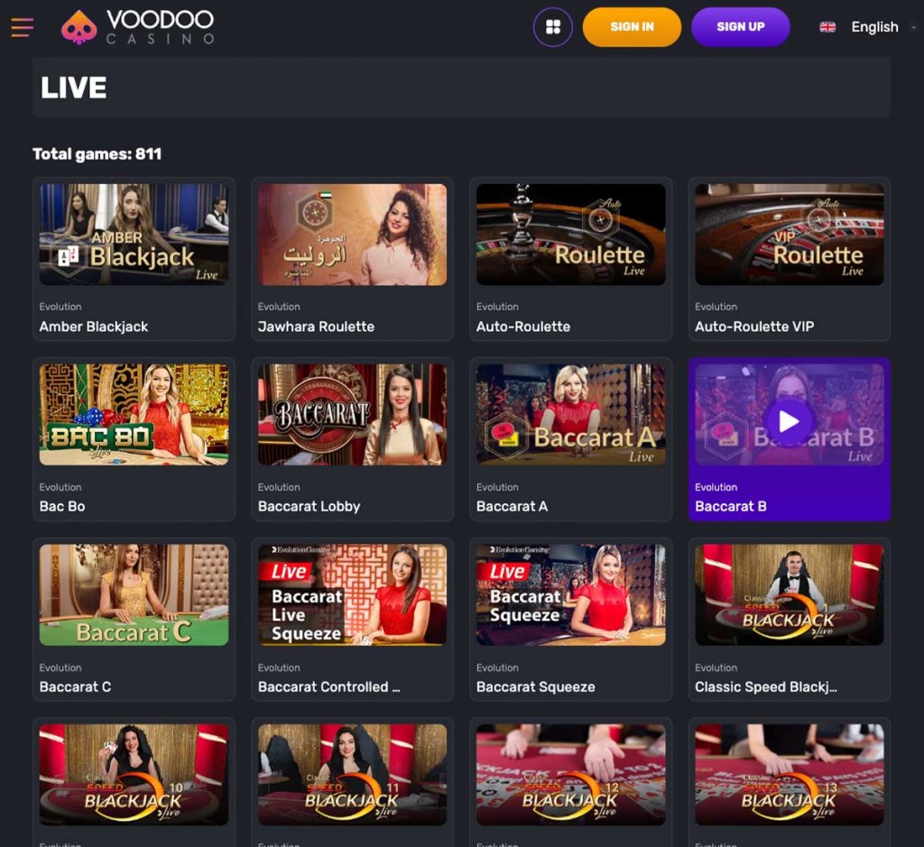 Voodoo-casino-live-casino-games-collection-review