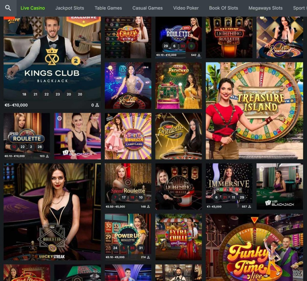 WeltBet-casino-live-casino-games-collection-review