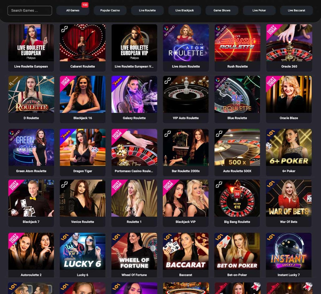 donbet-casino-live-casino-games-collection-review