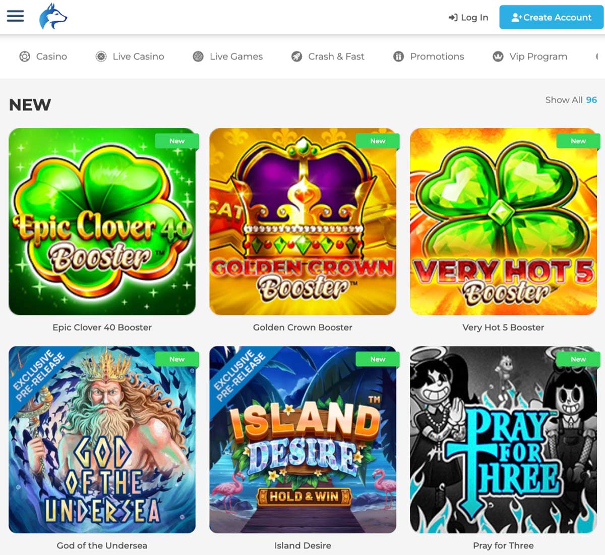 wolfy-casino-homepage-review