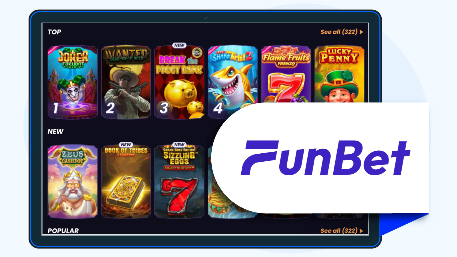 Funbet Casino - Top Crypto Casino USDT For Minimum Deposit