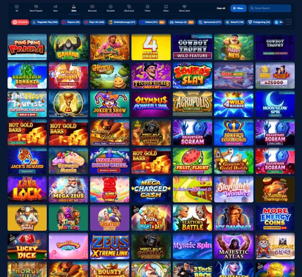 BetOspin-casino-slots-variety-review