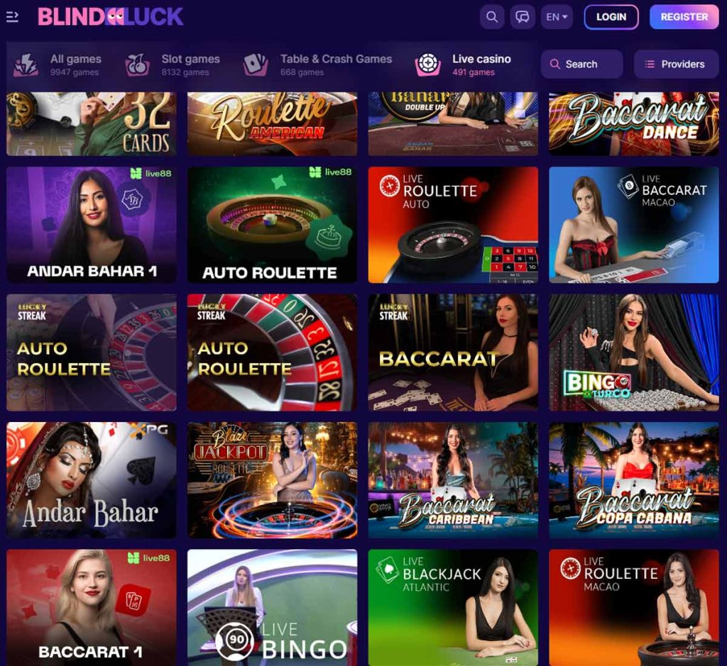Blindluck-casino-live-casino-games-collection-review