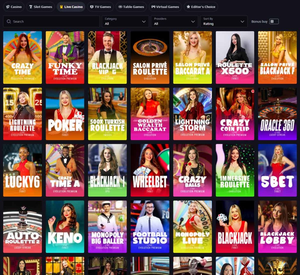 Chancer-casino-live-casino-games-collection-review