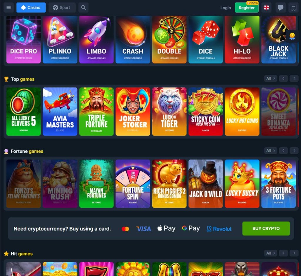 Coins.Game-casino-homepage-review