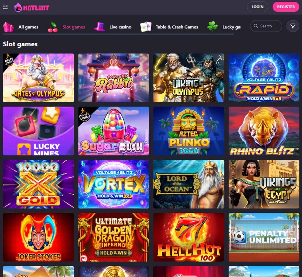 HotLoot--casino-slots-variety-review
