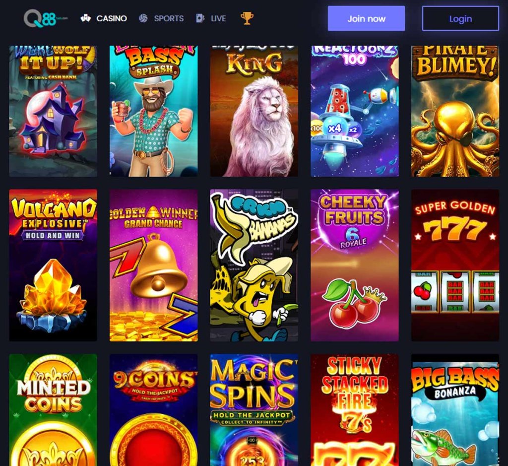 Q88bets-casino-slots-variety-review