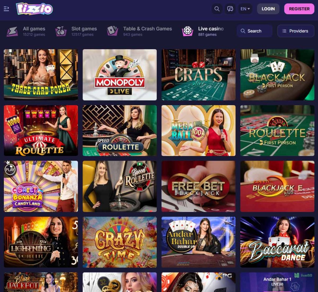 Rizzio-casino-live-casino-games-collection-review