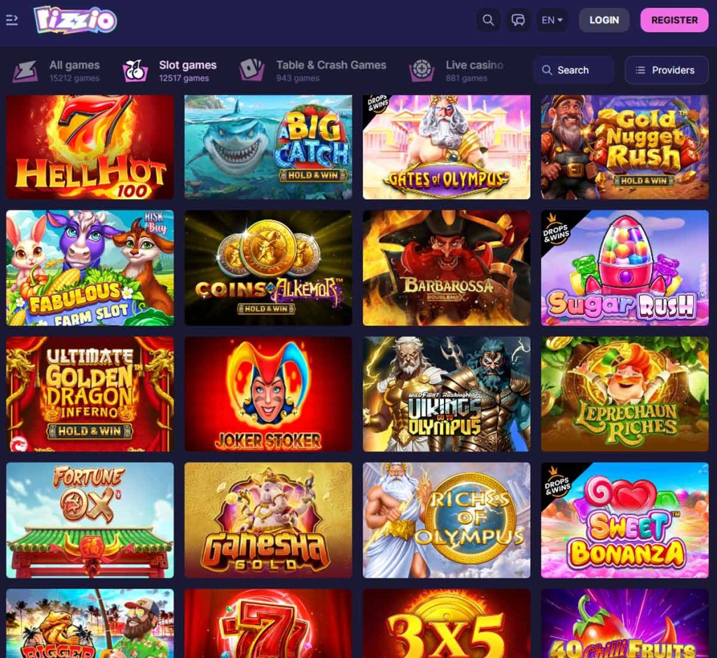 Rizzio-casino-slots-variety-review