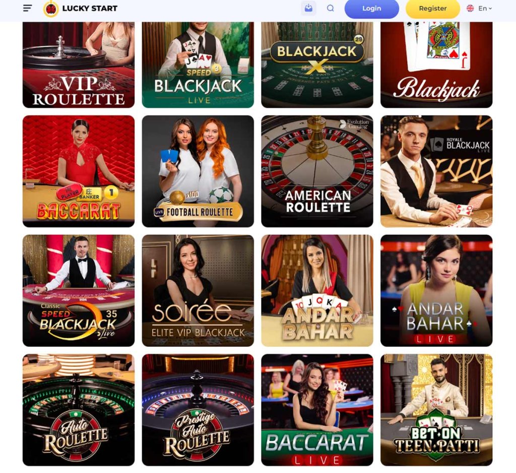 LuckyStart-casino-live-casino-games-collection-review