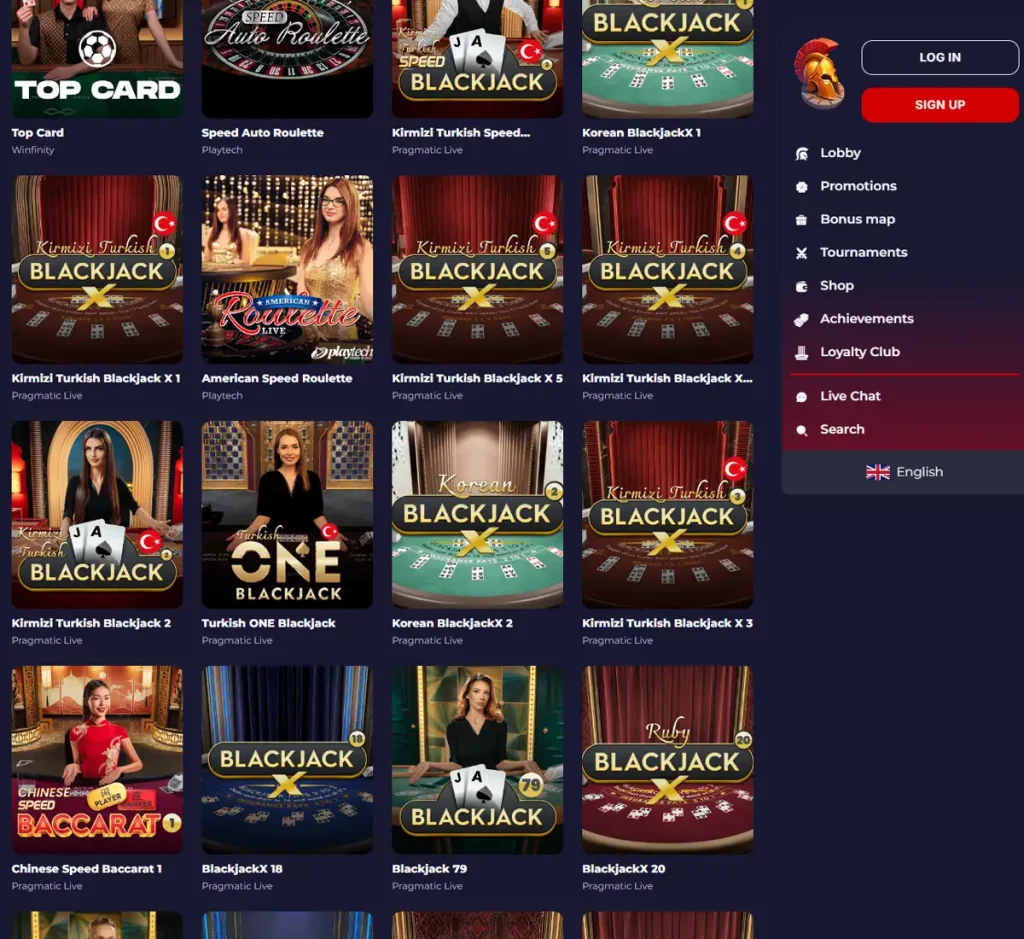 Slota Casino desktop live casino screenshot displaying real-dealer tables including roulette, blackjack and baccarat with lobby navigation - tested Slota Casino desktop live casino screenshot displaying real-dealer tables including roulette, blackjack and baccarat with lobby navigation - tested