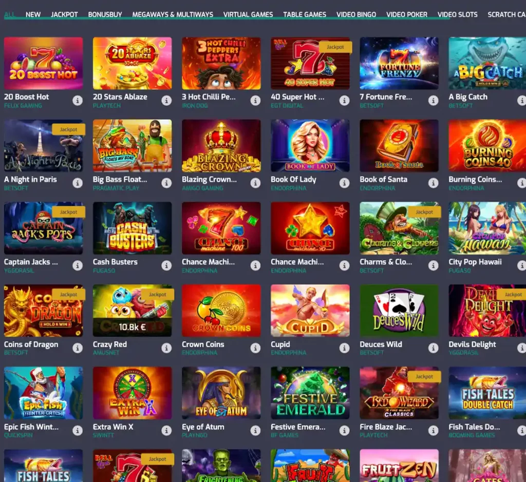 Cristal Poker Casino desktop homepage screenshot displaying main navigation, featured games and promotional banners - tested