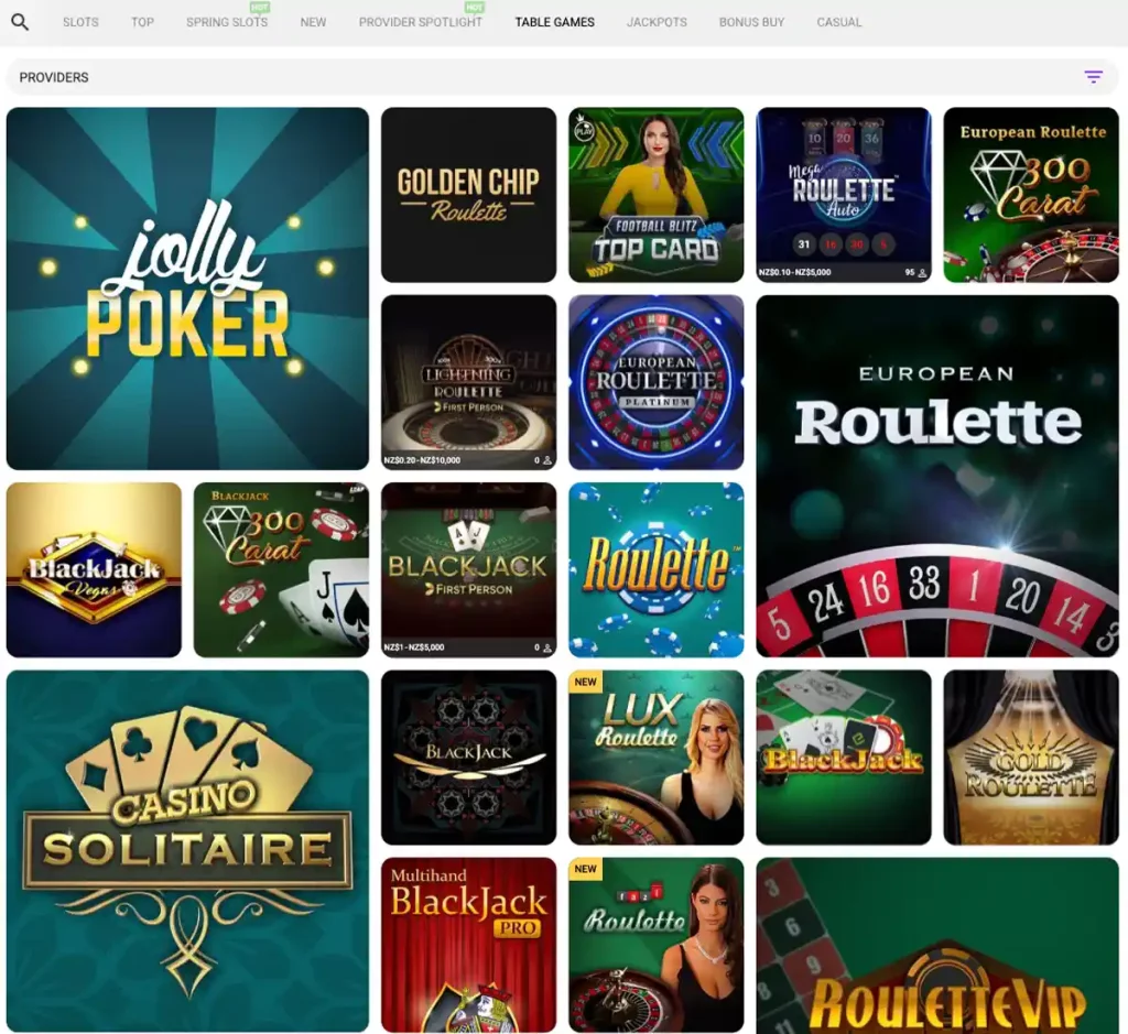 WikiLuck Casino desktop table games screenshot showing blackjack, roulette and baccarat tables with filters and lobby navigation - tested WikiLuck Casino desktop table games screenshot showing blackjack, roulette and baccarat tables with filters and lobby navigation - tested