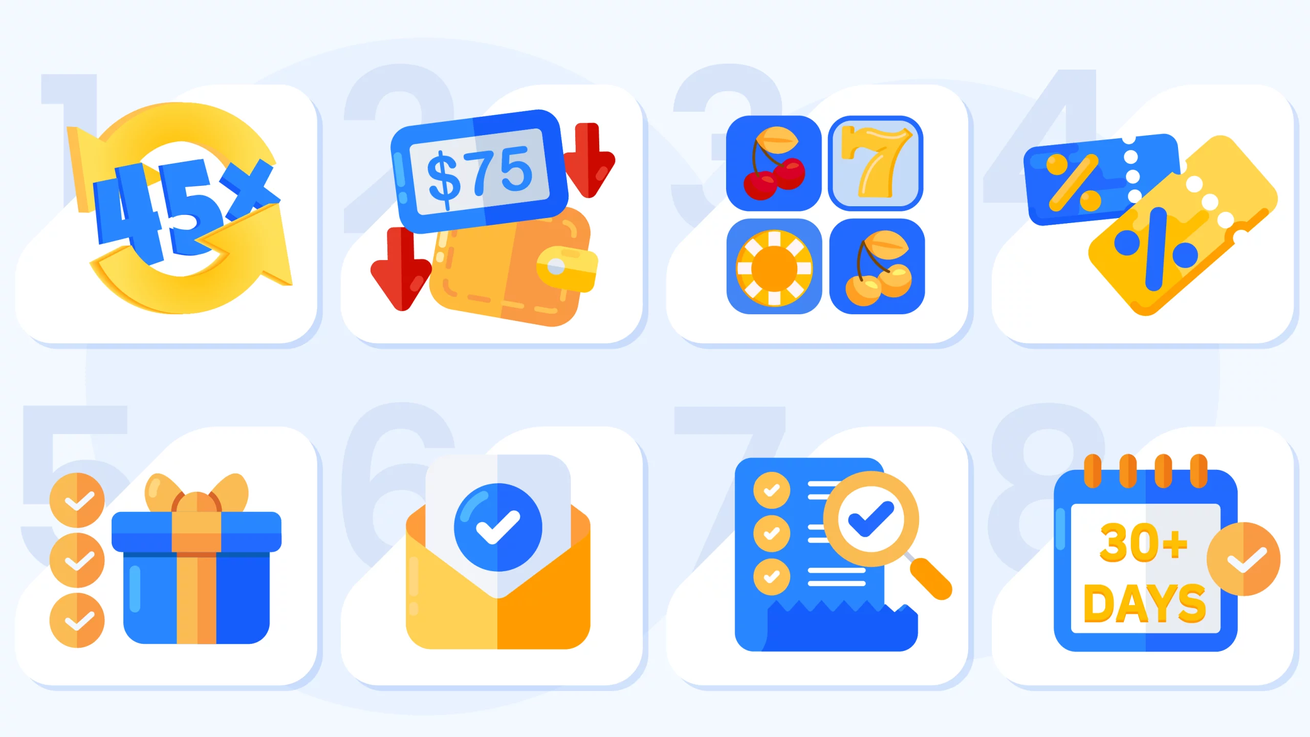 CasinoAlpha's 8-point evaluation checklist for selecting best 25 no deposit bonuses - wagering, cashout limits, game eligibility, and transparency standards