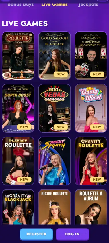 Polestar Casino mobile live casino interface screenshot showing live dealer tables including blackjack and roulette - tested Polestar Casino mobile live casino interface screenshot showing live dealer tables including blackjack and roulette - tested