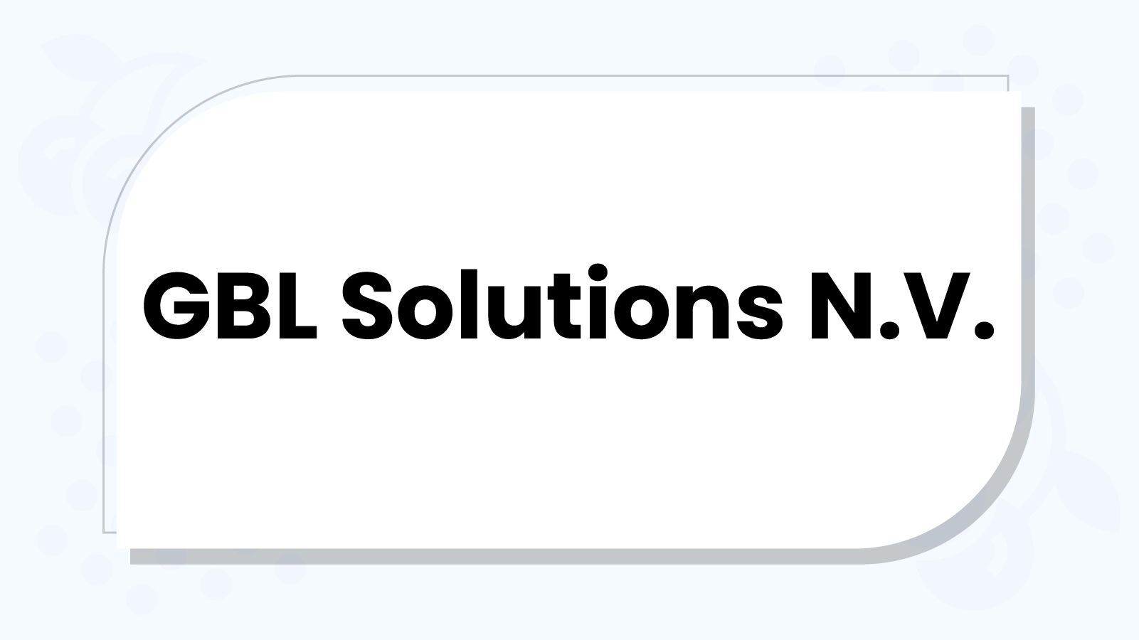 GBL Solutions N.V. Casinos