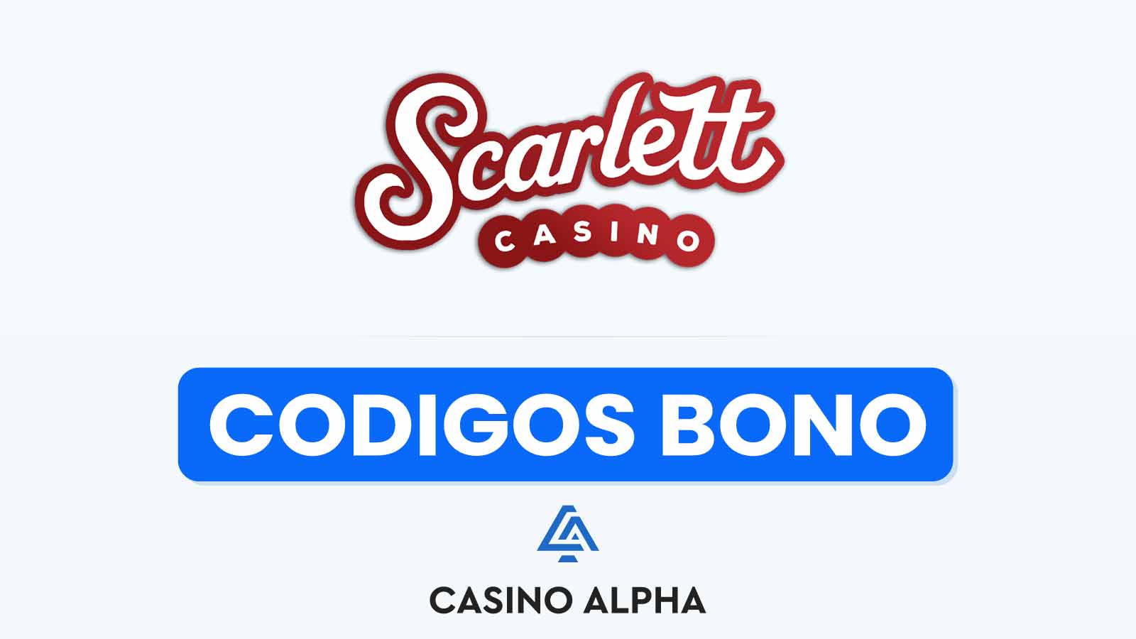 Scarlett Casino Códigos de Bonos - Octubre
 2024