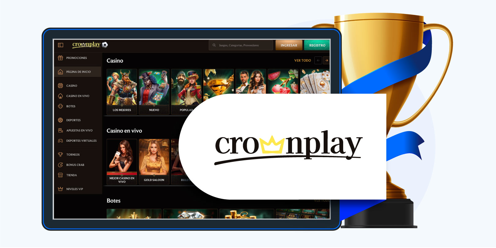 CrownPlay Casino es el Mejor Casino para Jugadores
