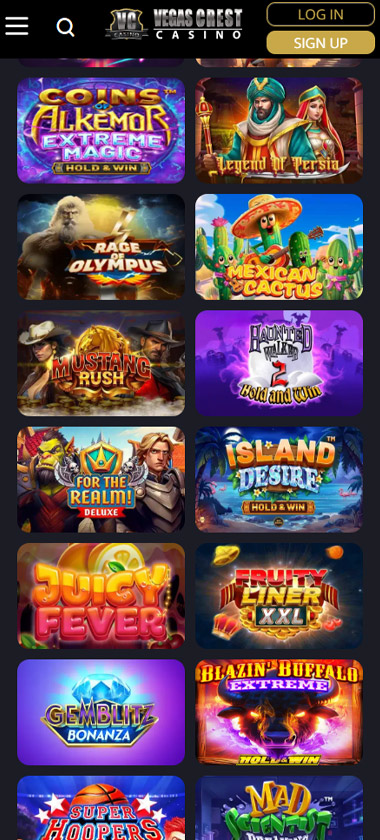 Vegas-crest-casino-tragamonedas-móvil-reseña