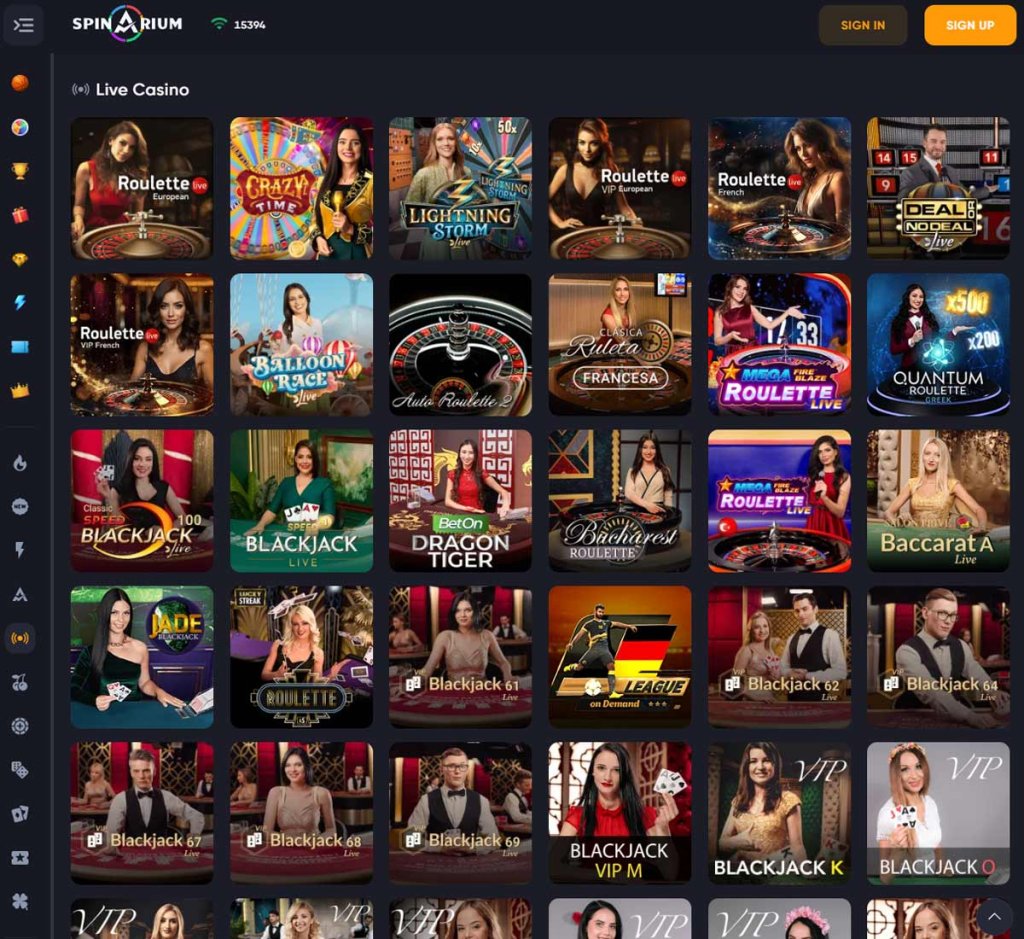 Spinarium-カジノ-ライブ-カジノ-ゲームコレクション-レビュー