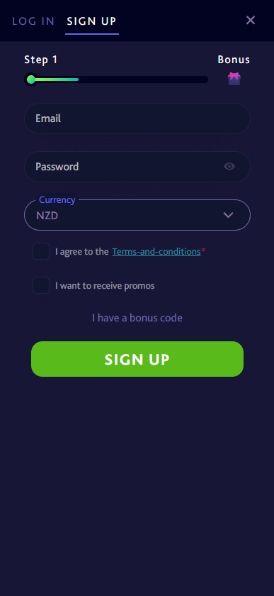 7bitcasino-registration-process-step1