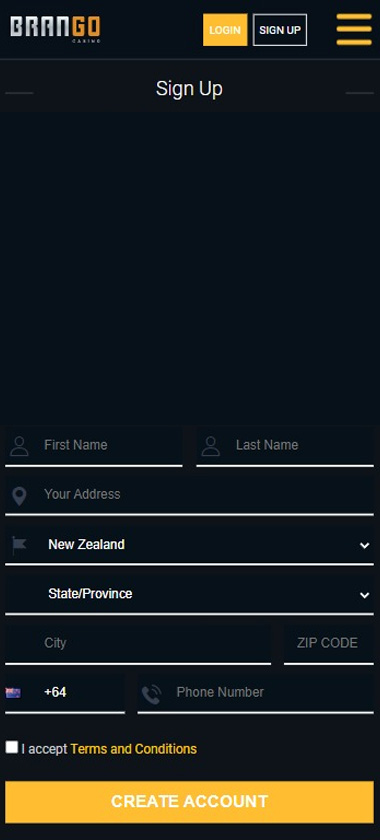 brango-casino-registration-process-step-2