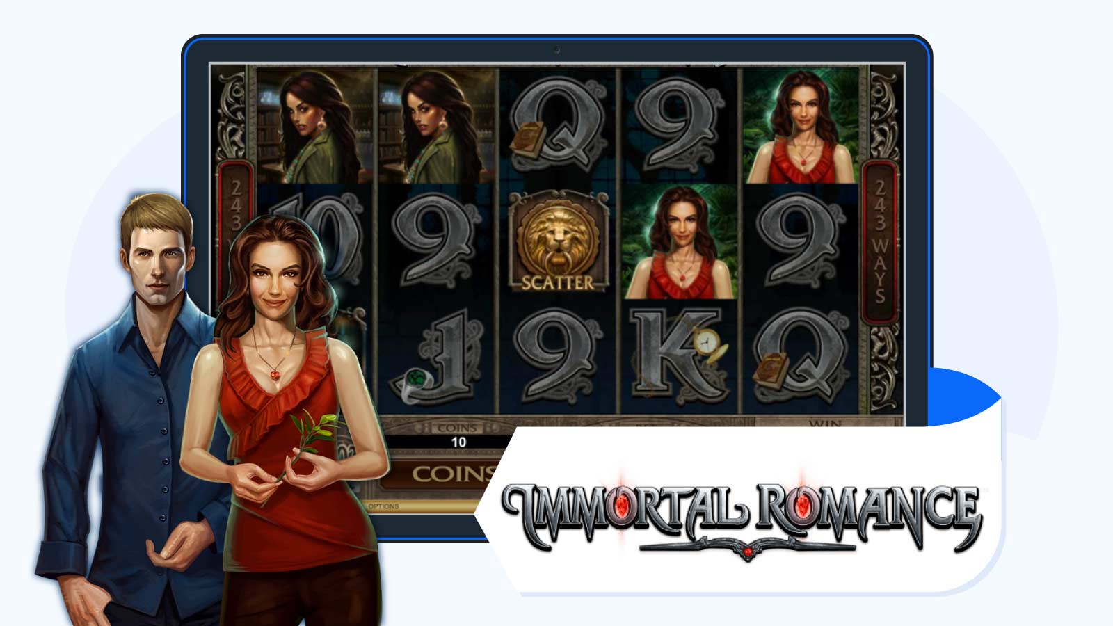 Immortal Romance Online Pokie Review