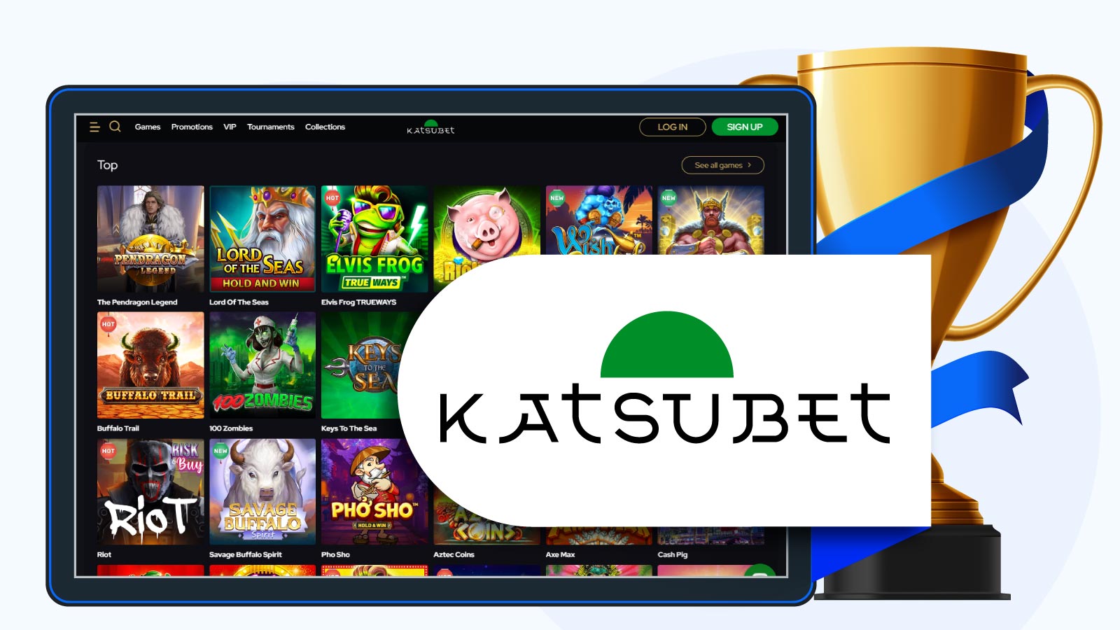 Katsubet Casino Best Casino NZ$1 Deposit Bonus