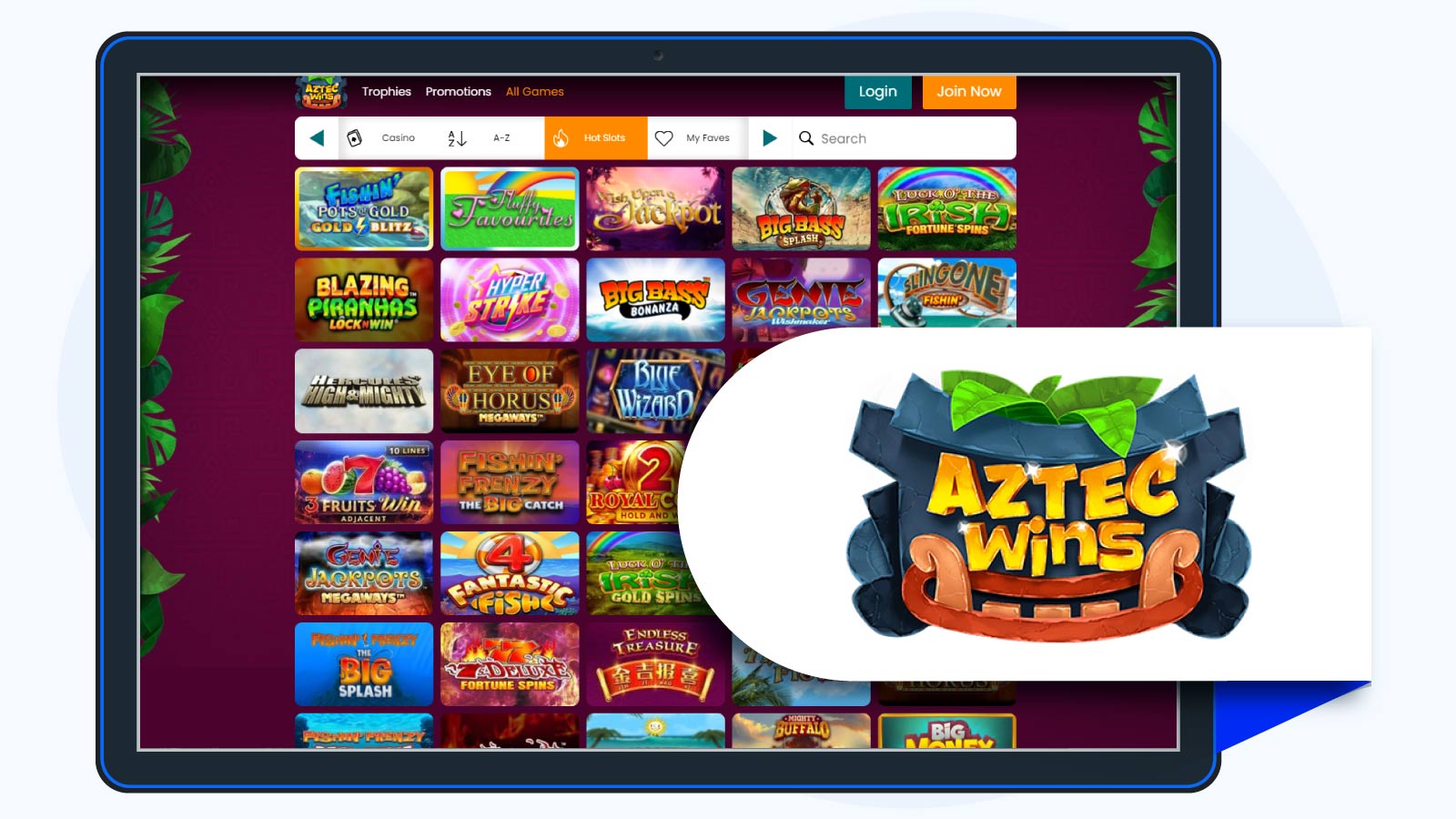 Aztec Wins 200% Deposit Bonus