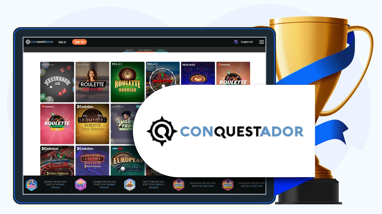 Conquestador Casino Best Roulette Casino Overall