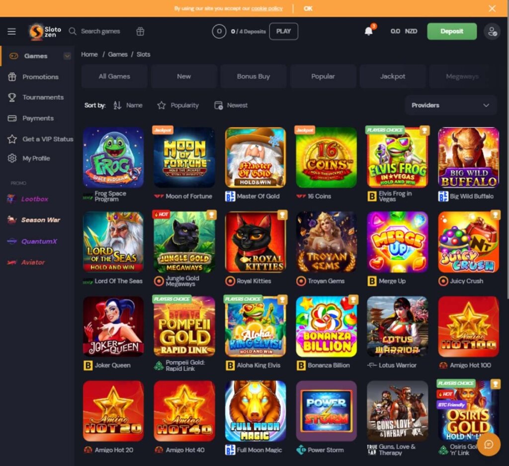 slotozen-casino-pokies-review