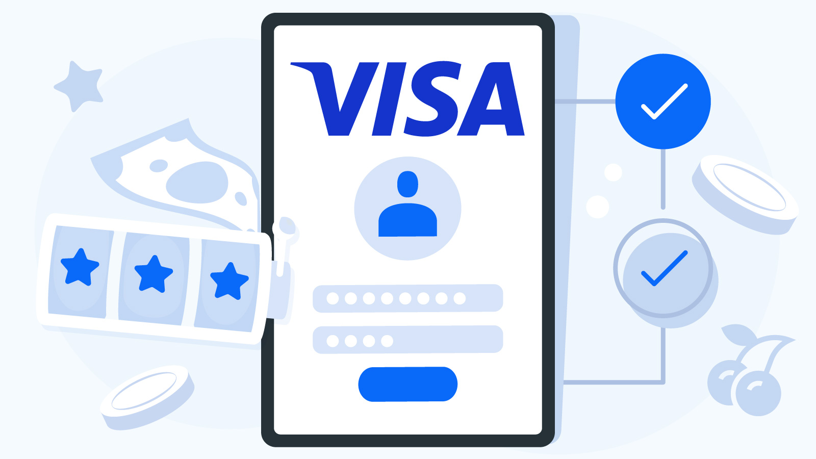 Visa Online Casinos Registration Process