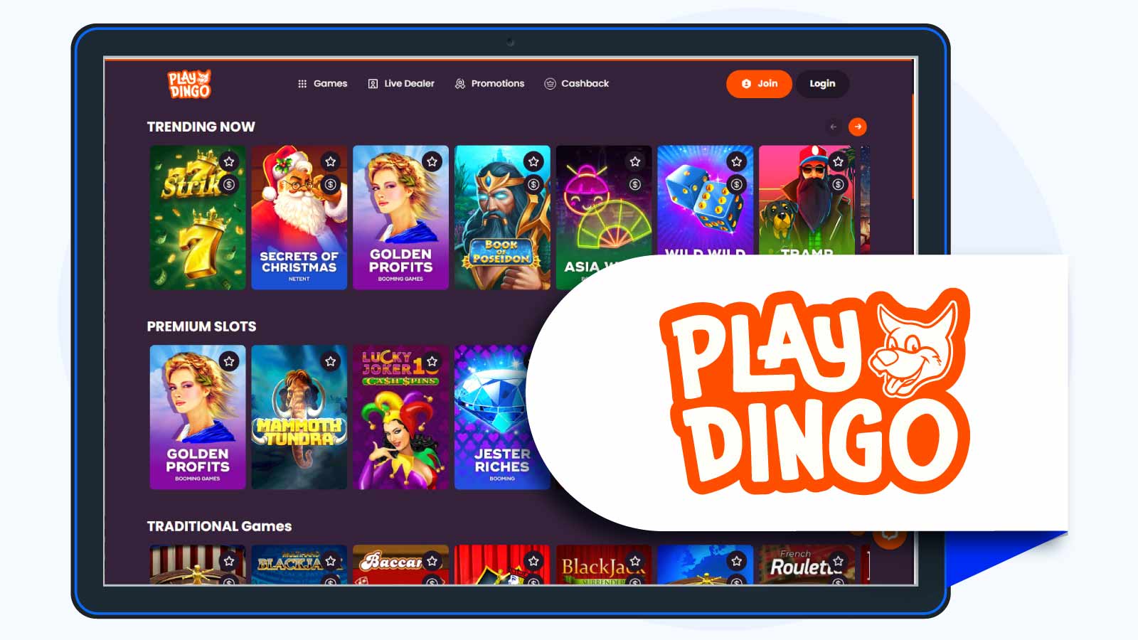 Playdingo Casino Best Casino with No Deposit Free Spins NZ