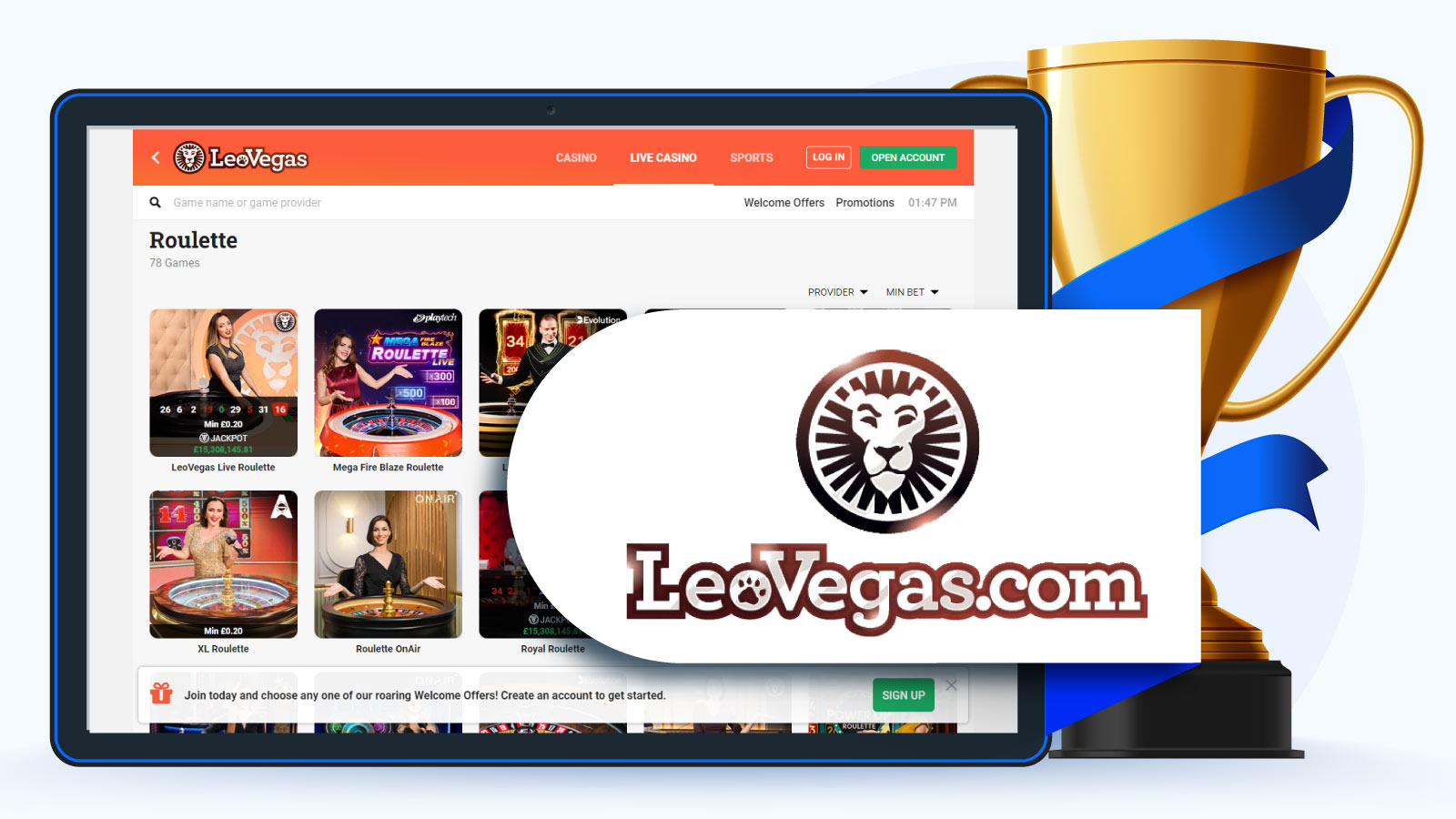 LeoVegas Casino – The Leading Mastercard Casino in NZ