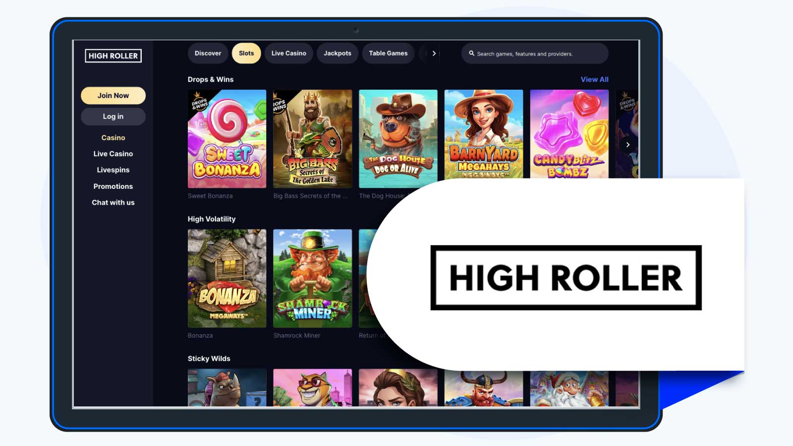 Highroller Casino - Top New Slot Site VIP Program