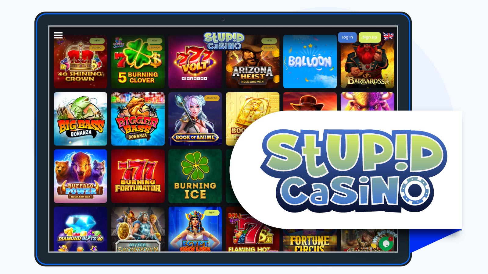 Stupid Casino – 96.85% RTP