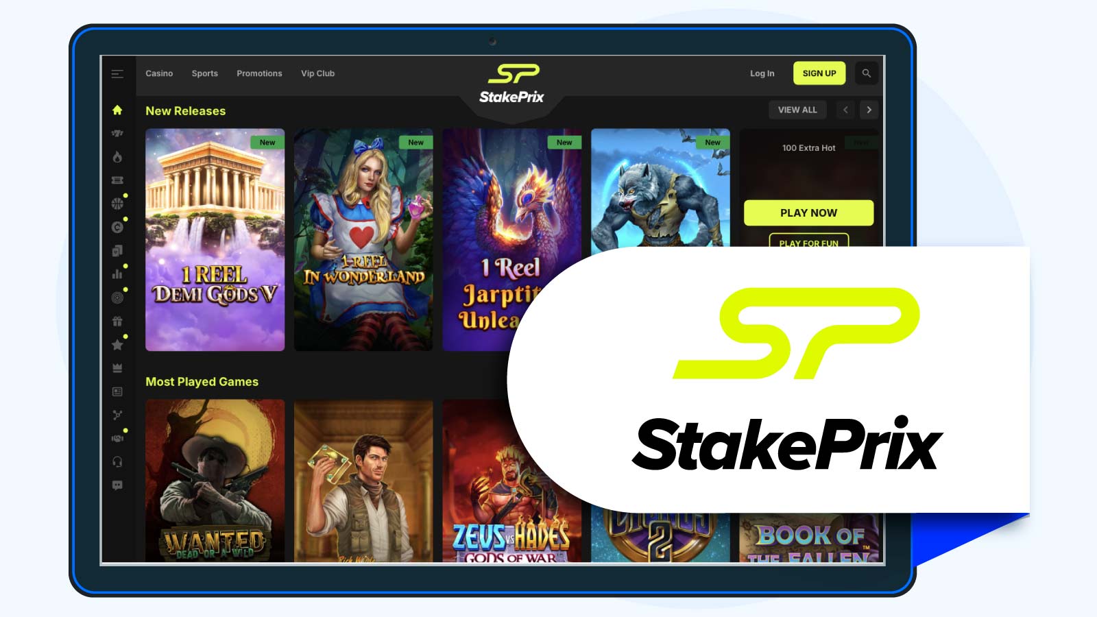 4. StakePrix Casino Quick Review