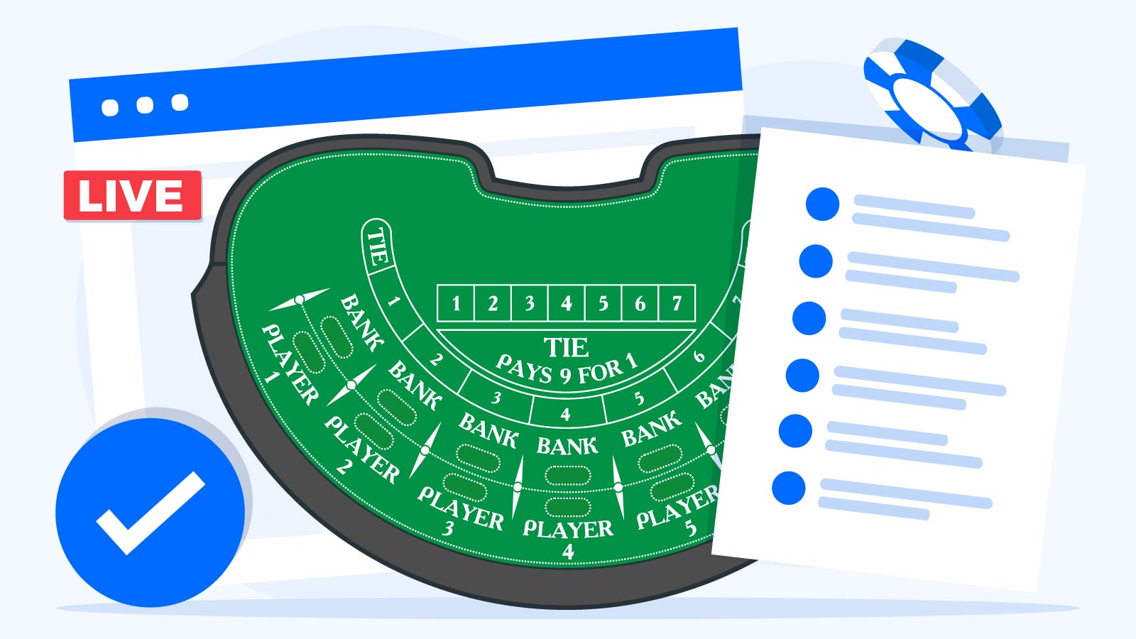 How to Play Live Baccarat