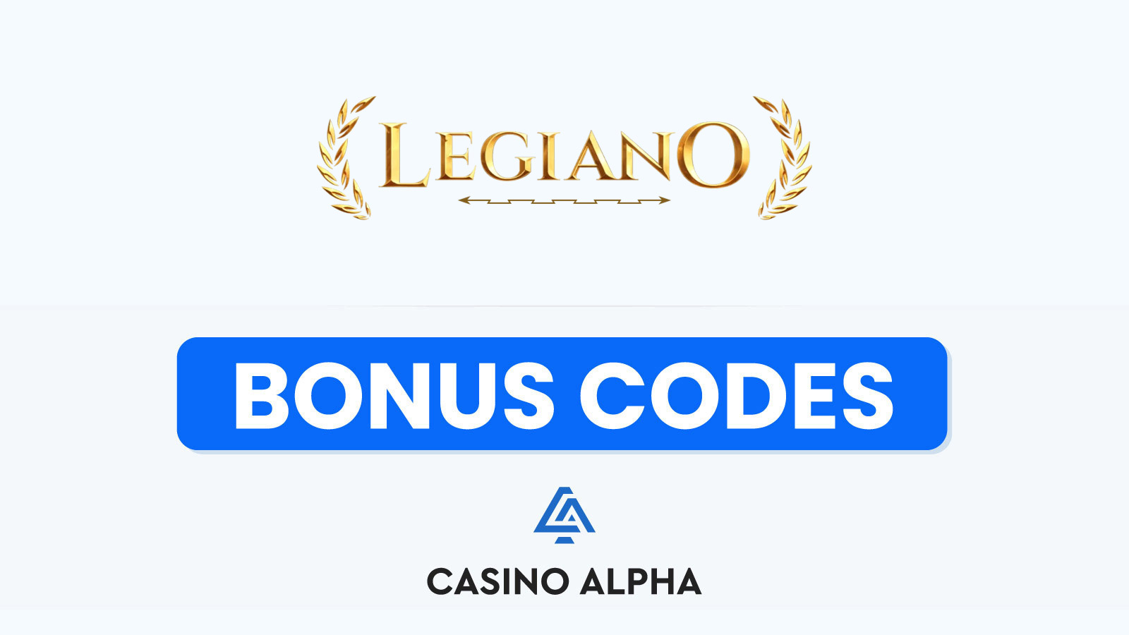 Legiano Casino Bonuses