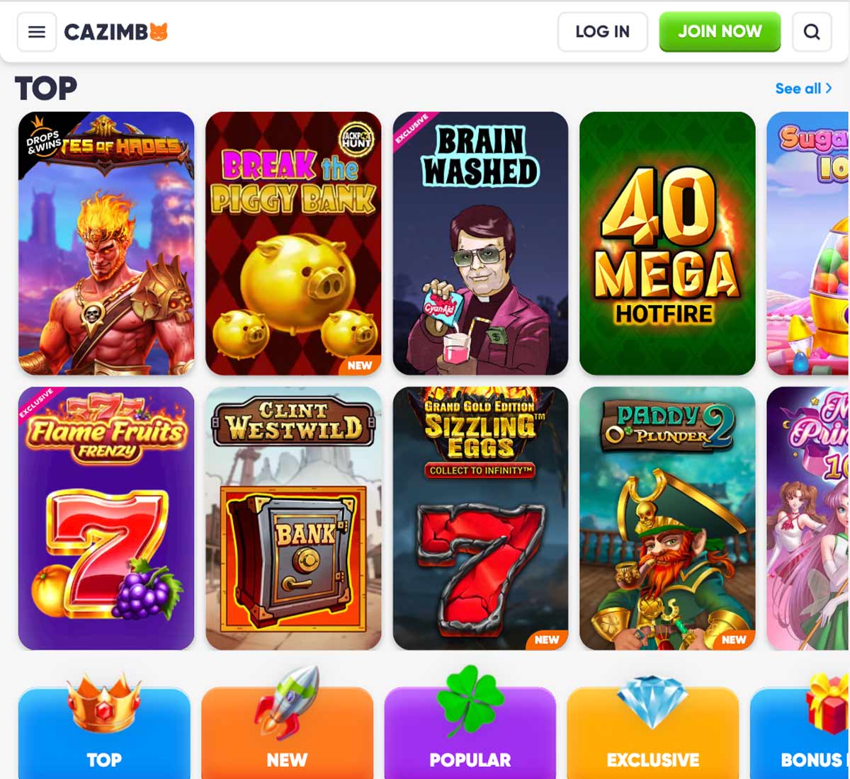 Cazimbo-casino-homepage-review
