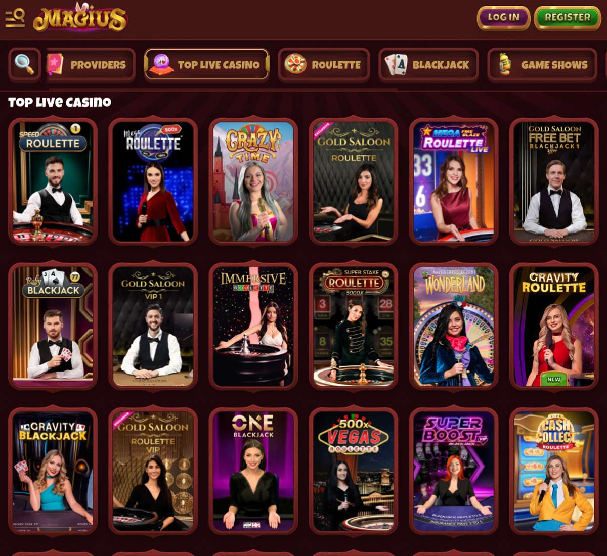 Magius-casino--live-casino-games-collection-review
