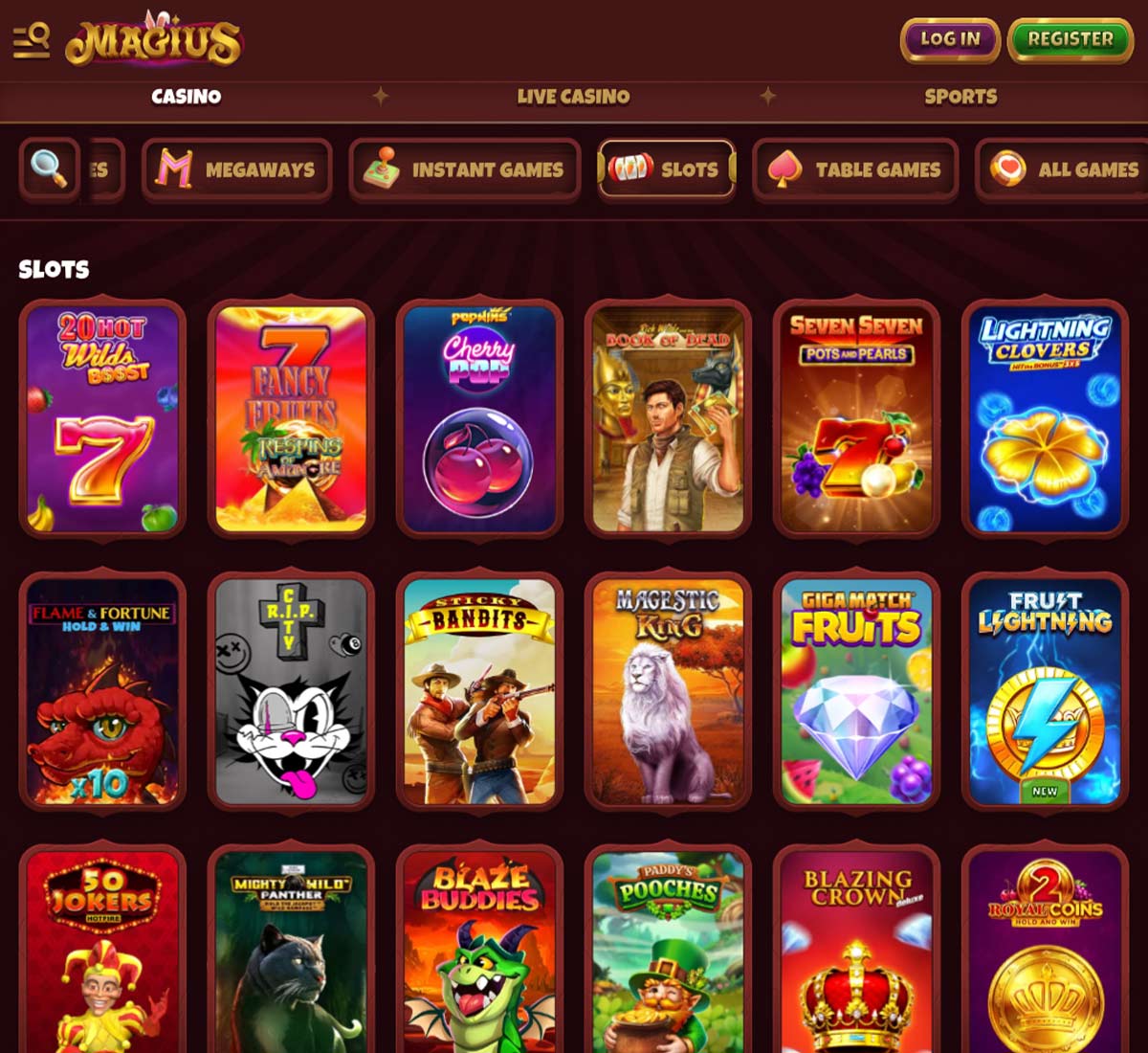 Magius-casino-slots-variety-review