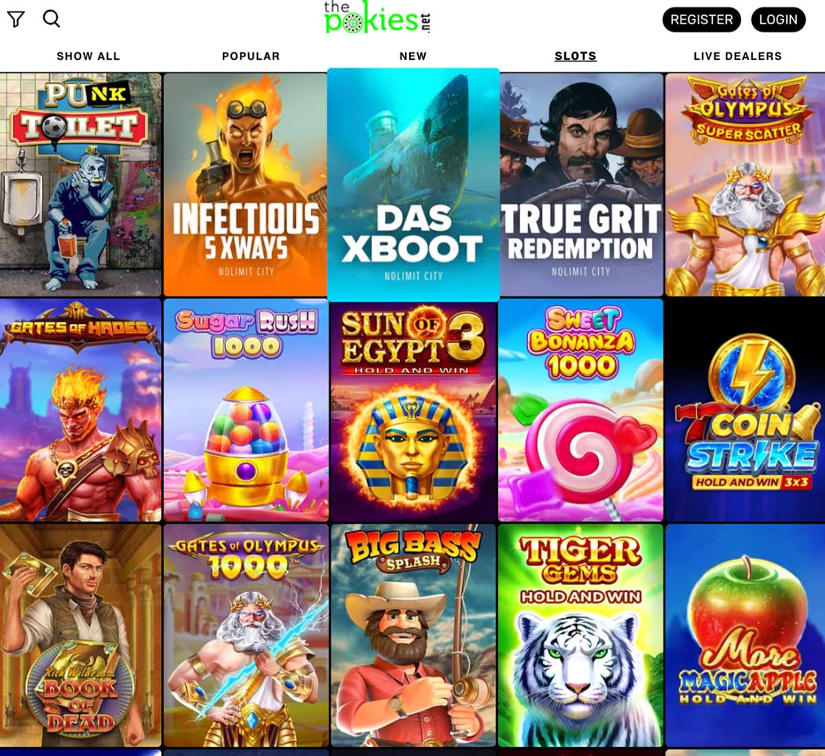 The-Pokies-casinoslots-variety-review