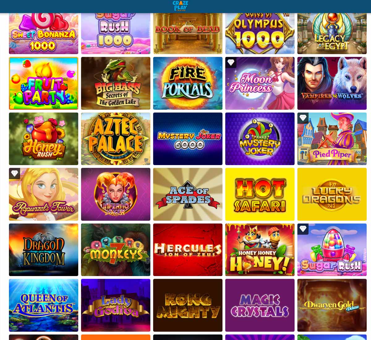 Crazeplay-casino-slots-variety-review