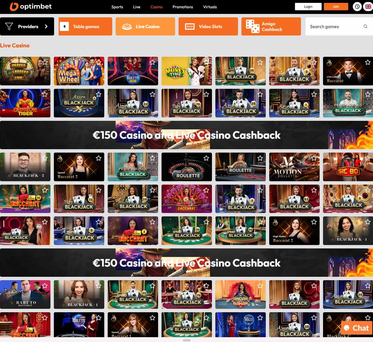 Optimbet-casino-live-casino-games-collection-review