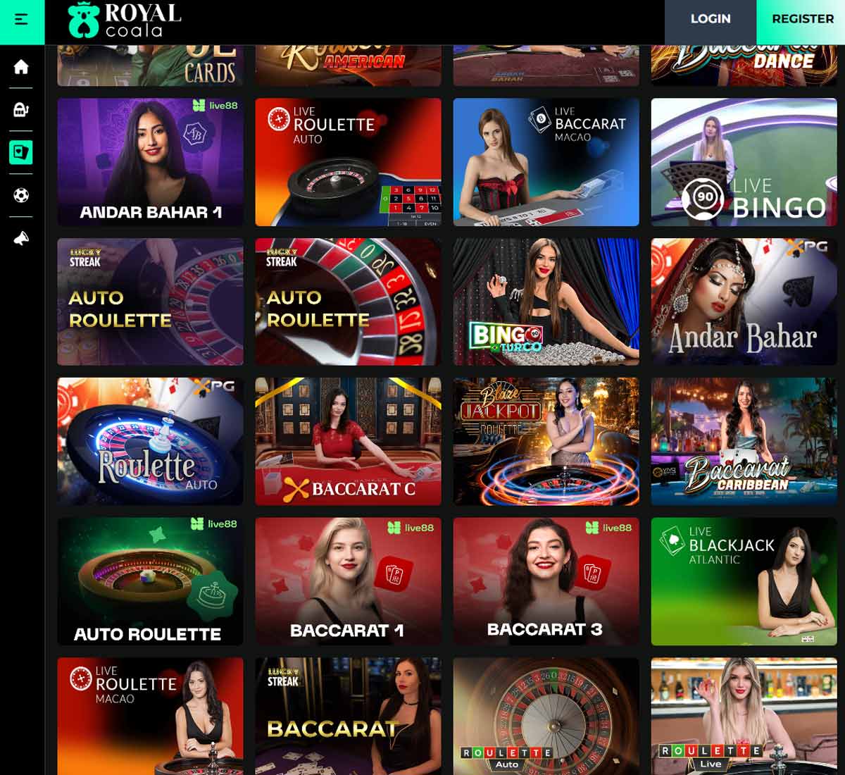 Royalcoala18-casino-live-casino-games-collection-review