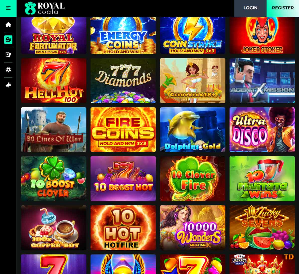 Royalcoala18-casino-slots-variety-review