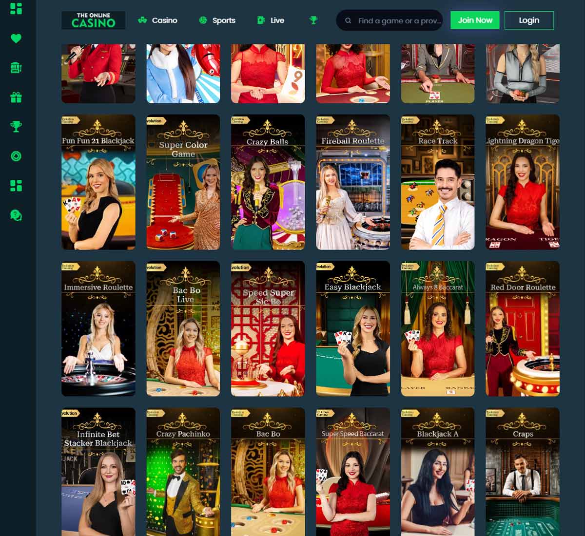 the-online-casino-live-casino-games-collection-review the-online-casino-live-casino-games-collection-review