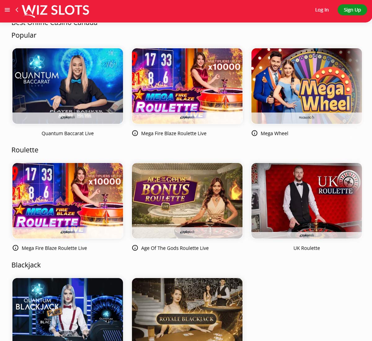 wiz-slots-casino-live-casino-games-collection-review